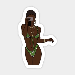 Fashion girl 6 Sticker